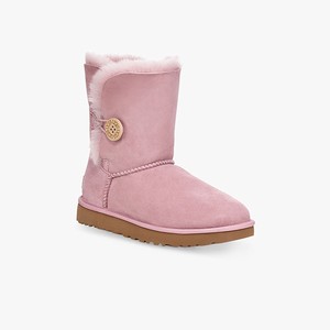 Ugg Bailey Button II Women Classic Boots Pink (6748XJQHT)